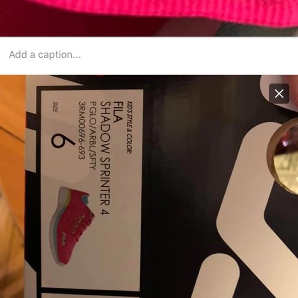 FILA SHOES SIZE ( 6y like adult 8 ) - Picture 5 of 5